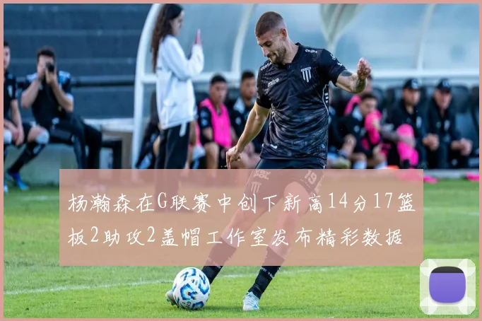 杨瀚森在G联赛中创下新高14分17篮板2助攻2盖帽工作室发布精彩数据海报